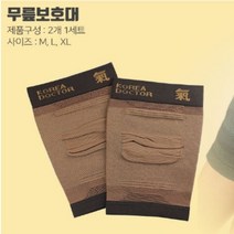 코리아닥터 원적외선 방사 고기능성 무릎 보호대, M