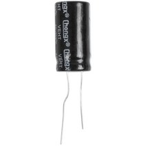 반경 방향 전해 커패시터 50 V 1000 U F 105 C 25 x 13 mm - 블랙 (2 팩), 하나, 검은 색