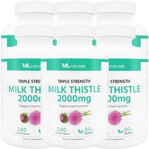 My Life 마이라이프 내추럴스 밀크시슬 2000mg, 240정, 6병