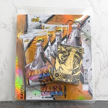 최신 나루토 컬렉션 카드 애니메이션 피규어 Regnant Bronzing CR 테이블 장난감, 4 Packs and 1 LR 3
