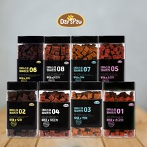 데이스포 헬씨트릿 애견간식 모이스트 버거 100g 증정, 소고기와 황태, 600g