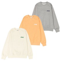 JEEP(지프) [팩토리스토어] 지프 JN6TSU842 남여공용 스몰로고 맨투맨 티셔츠 3컬러
