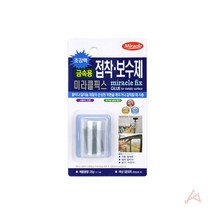 규즈몰 미라클픽스 금속 접착제 크랙 보수제 쇠 붙이는 본드 틈새 메꾸미 강력 20g, 1개