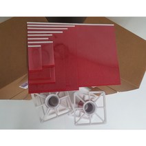 [국산 감압지]LW 90mm x 180mm 90mm x 270mm 130mm x 180mm 270mm x 300mm 전극 제조 프레스 평탄도 압력 측정 필름 맞춤형 제작, LW 270 x 300mm, 1개