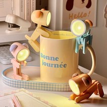 책상 무드등 미니어쳐 소품 인테리어 조명 MA-230, 단품, 색상:사슴-블루