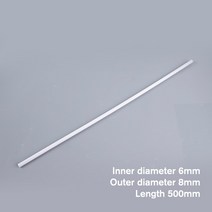 보일러분배기 밸브 난방 교체 온수 50cm OD 6mm 14mm PVC 파이프 관개 물고기 탱크 수족관 배수 물 튜브, 03 As Pic Show