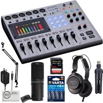 Zoom PodTrak P8 디지털 레코더, 레코더 + 64GB 및 팟캐스팅 번들