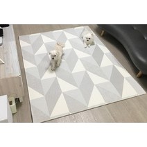 베란다 발코니 놀이매트 층간소음 아동 유아거실 안전매트 2세트, 무지그레이 10T(2장)