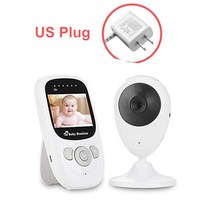펫캠 베이비모니터 CCTV 야간 투시경 장착 온도 자장가 인터콤 VOX 모드 워키토키 시터, 4.US Plug