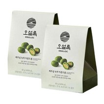 메이베이 설록 제주섬 녹차아몬드볼 80g 2개