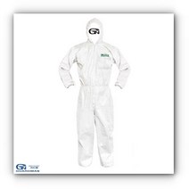 작업복 2XL 1EA 흰색 일회용 방진복 보호복 피스복 AM