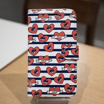 기타 바보사랑[프디케]LG X5(2018) X510 하트비트 네이비 다이어리 폰케이스