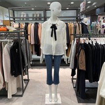 ZOOC 주크 리본타이 쉬폰 블라우스 V212MSC934