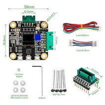 MKS SERVO42C PCBA 스테퍼 모터 서보 스테핑 컨트롤러 SMT32 스텝 PCB 보드 Nema17 서보 모터 CNC 폐 루프 3d 프린터 부품, 01 빨간