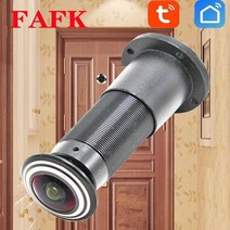 door eye hole security 1080p hd 1.44 mm lens wide angle fisheye cctv network mini peephole door wifi, 128g, 영국 플러그