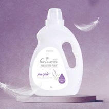 페어로렌스 퍼플 천연 섬유유연제 2L (품질1등급), 퍼플섬유유연제+퍼플세탁세제+1종주방세제(500ml), 1세트