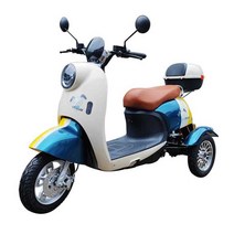 소형 여성용 전기 오토바이 삼륜바이크 전동 스쿠터, (화이트레드그린)  72V 이상