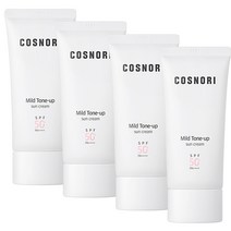 코스노리 마일드 톤업 선크림 SPF50+ PA++++, 50ml, 4개