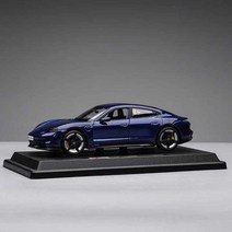 포르쉐 타이칸 다이캐스트 미니카 자동차 프라모델, 포르쉐 타이칸-블루(자동차만)