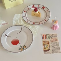 에제르 크리스마스 플레이트 접시 2종, 루돌프
