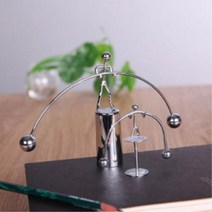 공대생 선물 균형잡기 책상 인테리어 소품 과학장식 수업자료, 대(17cm)