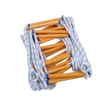피난 사다리 10m 15m 20m 로프 구조 접이식 가정용 안전 미니 일자 발판, 10m 사다리+더블후크+2확장후크