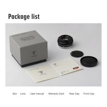 카메라렌즈 호환 mm+아랑 캐논 50mm1.8 24-70 rf 24-105 TTArtisan 25mm F2 전체 프레임 미러리스 카메라, 01 Black_01 Nikon Z