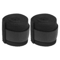 오픈핑거 ufc 복싱 글러브 격투기장갑 복싱장갑 2 pcs 2.5m 면화 상자 스포츠 스트랩 붕대 산다 무에타이 mma 태권도 손 랩 스트랩 장비, 검은색