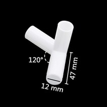 선홈통 PVC 알루미늄 PVC 커넥터 ID 12mm 60 ° 90 120 135 ° 티 스트레이트 엘보 크로스 파이프 연결, 09 white