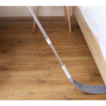 틈새먼지클리너 극세사 틈새 밀대 걸레 다용도 쇼파 밑 침대 가구 옆 틈새 다용도 방구석 먼지 청소 제거, 추가 극세사 걸레+옷걸이용 집게