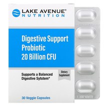 프로바이오틱스 Support Probiotic Prebiotic Blend 20B CFUs 30 Veggie