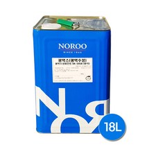 노루페인트 벽면용 수성페인트 DX-5958 광택스 18L 반광, 화이트3, 1개