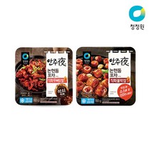 청정원 chungjungone 안주야 직화무뼈닭발 X 2개 + 직화불막창 X 2개