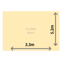 주문제작 스노우라인 포티스2 텐트 전용 PE 그라운시트 방수포, PE(베이지)