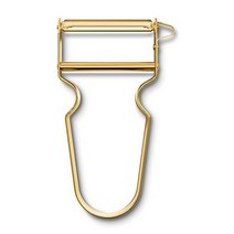 일본 야채 다용도채칼 채칼 Victorinox 6.0934 RAPID Peeler Shredder White With Bud Removal Swiss Made, gold, Straight blade, Aluminum