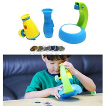 탐구심UP 과학자놀이용 2in1 현미경 장난감 홈랩 아이 과학교실 선물