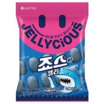 롯데제과 젤리셔스 죠스바 젤리 볼, 50g, 2개