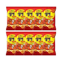 농심 쫄병스낵 매콤한맛, 10개