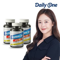 데일리원 전소민 셀레늄 200 100정, 3통