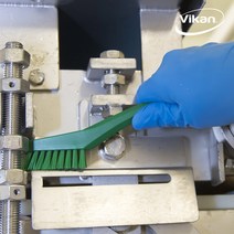 HACCP 해썹 주방 조리실 식품 공장 욕실 타일 줄눈 창틀 바이칸 틈새 칫솔 브러쉬 하드 4401, 파랑