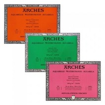 캔숀.아르쉬 패드 (4면제본) 300g 중목 18*26cm