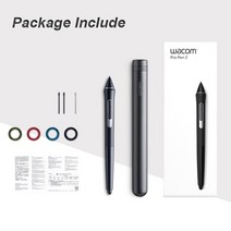 와컴 매직트랙패드 웹툰그리기패드 웹툰장비 인튜어스 pro cintiq pro 모바일 스튜디오 pro 디스플레이 태블릿 8192 압력 레벨용 와컴 wacom pro pen, 와콤 패키지 포함