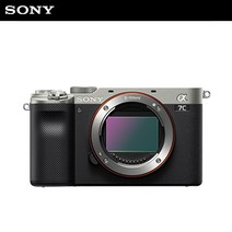 소니 풀프레임 미러리스 카메라 알파 A7C BODY + SEL24105G 줌렌즈 패키지, 실버