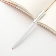 각인볼펜 잘써지는펜 예쁜선물 제작 무료각인, 퓨어 화이트