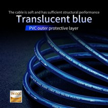 TODN Aux 오디오 케이블 잭 3.5mm ~ 7N 은도금 occ 잭 스피커 아이폰 컴퓨터 아이패드용 자동차, 04 2m