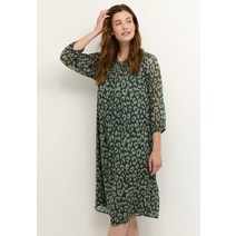 Kaffe 카페 BPCAMELLA CHIFFON 데일리 big leo 그린 tones 휴양지 봄 여름 가을 원피스 [독일]