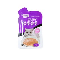 테비 쮸루쮸루 고양이 파우치 30g, 게살, 48팩