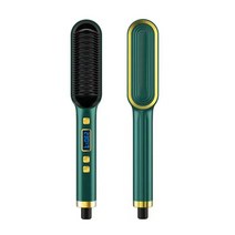고데기 봉 판 뿌리볼륨 오토롤링 물결 앞머리 미니 전기 전문 음이온 머리카락 Straightener 2 1 헤어 스트, 01 With LCD display_03 UK