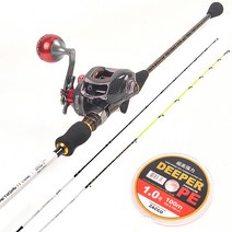 해동 2TOP 썸싱 C155 쭈꾸미 갑오징어 문어 낚시대 세트 +베이트릴+합사줄