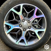 휠 홀로그램 스티커 차량용 자동차, 지프 그랜드체로키 25주년 / 20인치, 1개